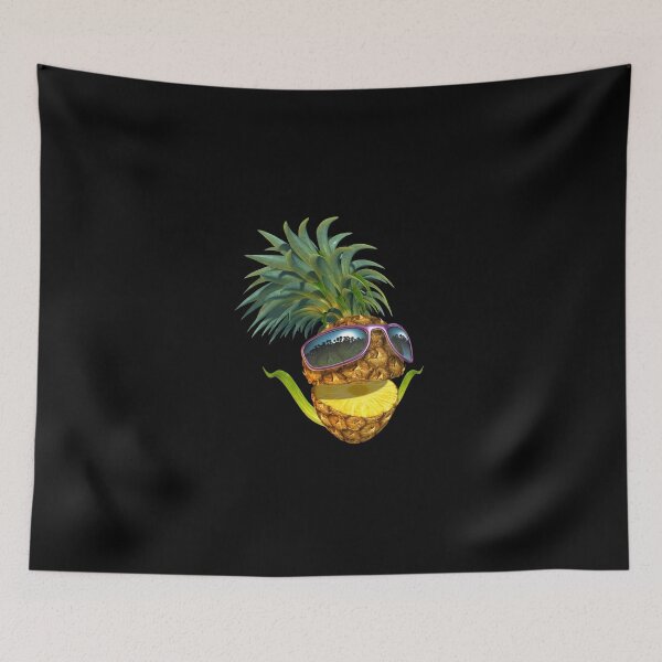 Item preview, Pineapple with Sunglasses designed and sold by lightidea.