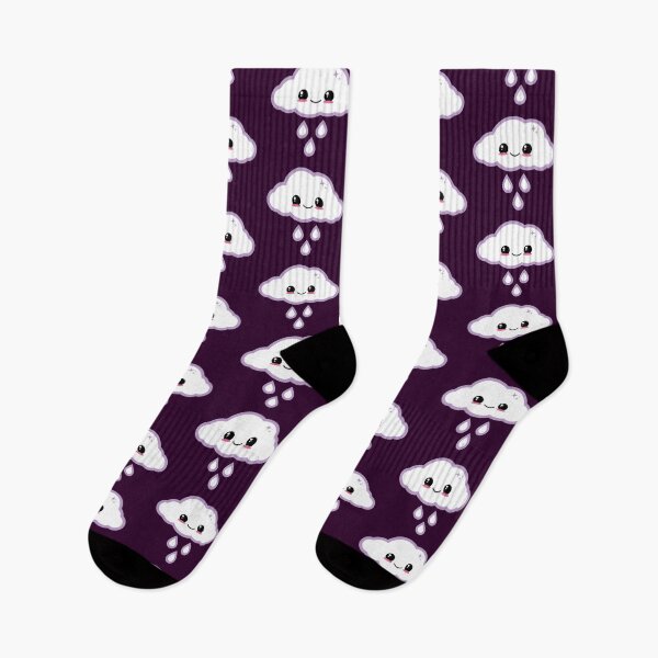Item preview, Purple Kawaii Cloud  designed and sold by sasyall.