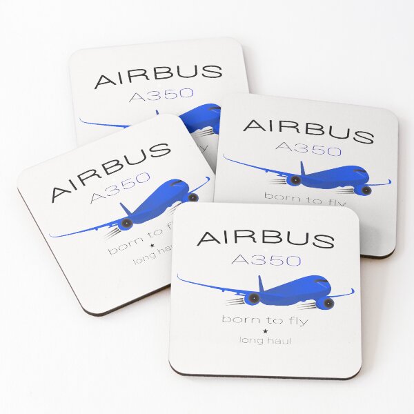 Item preview, Airbus A350 Aircraft - Modern T-Shirt Light Design designed and sold by FouDeeziner.