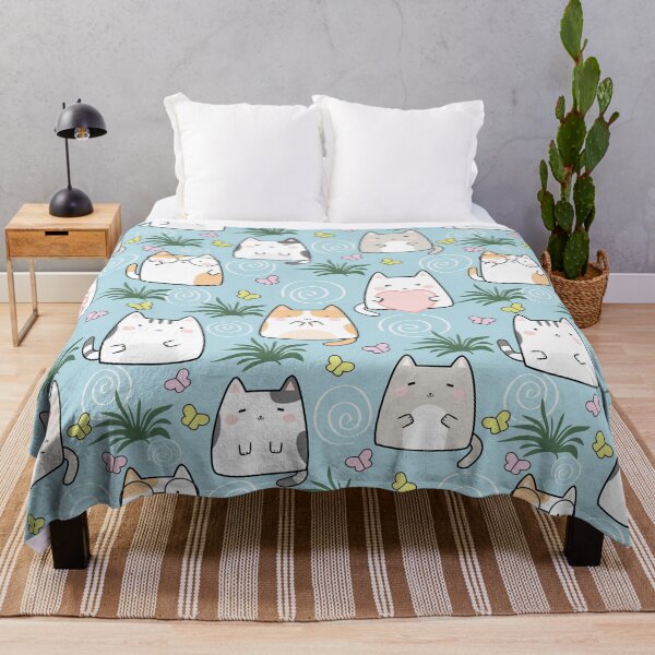 Item preview, SEAMLESS PATTERN KAWAII CATS designed and sold by GamaArtDesign.
