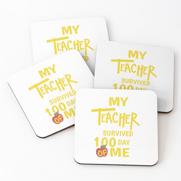 Item preview, My Teacher Survived 100 Day of Me designed and sold by Potobuk.