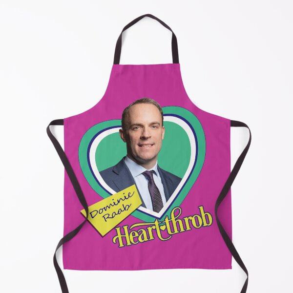Vista previa del artículo con la obra «Dominic Raab - Heart Throb», diseñado y vendido por heart-throb.