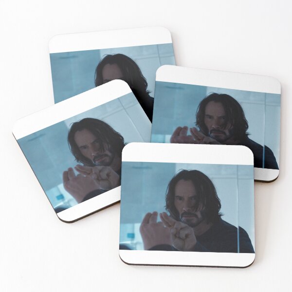 Item preview, Neo Touches a Mirror The Matrix Resurrections designed and sold by ShadowsAndFaces.