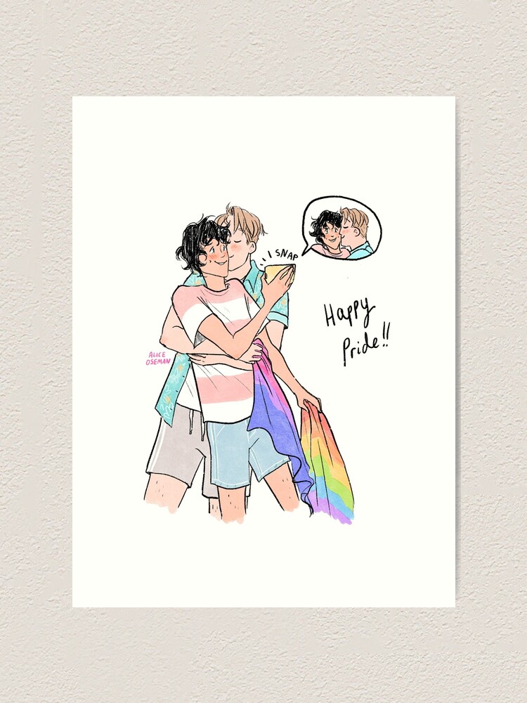 Happy Pride Art Print For Sale By Aliceoseman Redbubble