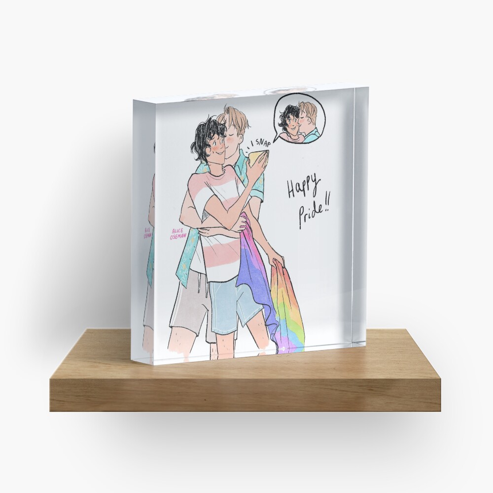 Happy Pride Acrylic Block