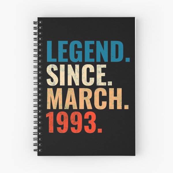 Item preview, Legend Since March 1993 Retro Vintage designed and sold by Teelogic.