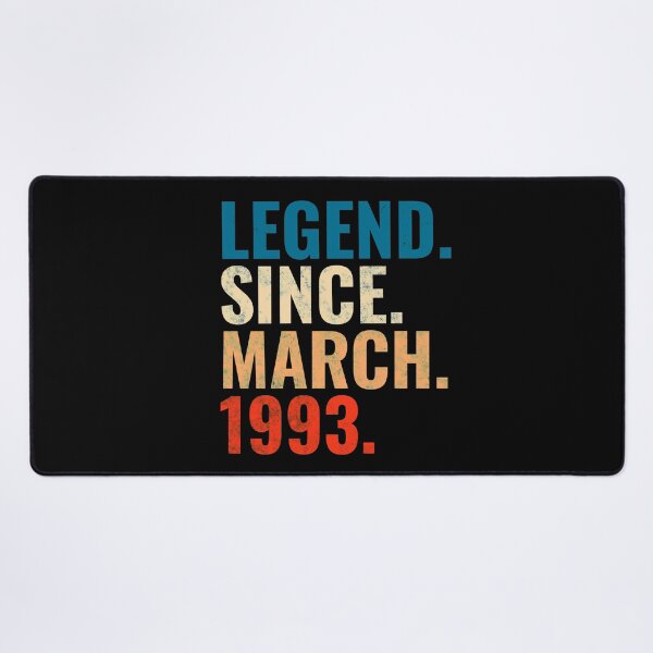 Item preview, Legend Since March 1993 Retro Vintage designed and sold by Teelogic.
