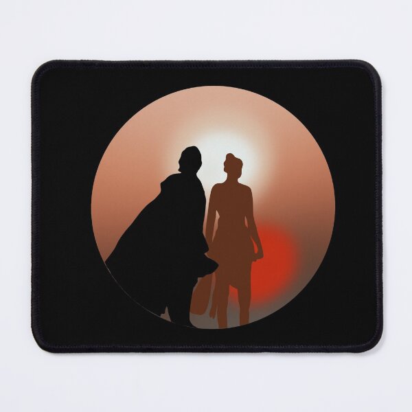 Item preview, Ben and Rey (reylo) silhouette designed and sold by JessCarrsArt.