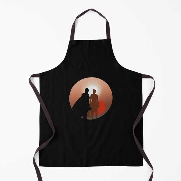 Item preview, Ben and Rey (reylo) silhouette designed and sold by JessCarrsArt.