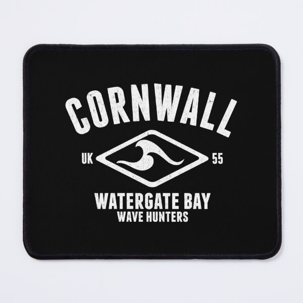 Item preview, CORNWALL UK WATERGATE BAY VINTAGE USED LOOK SURF DESIGN, BY SUBGIRL designed and sold by SUBGIRL.