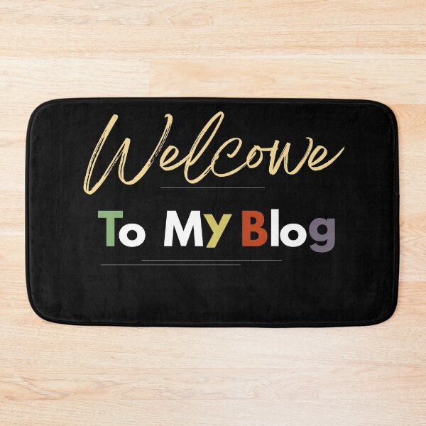 Item preview, Welcome To My Blog  designed and sold by Orchouk.