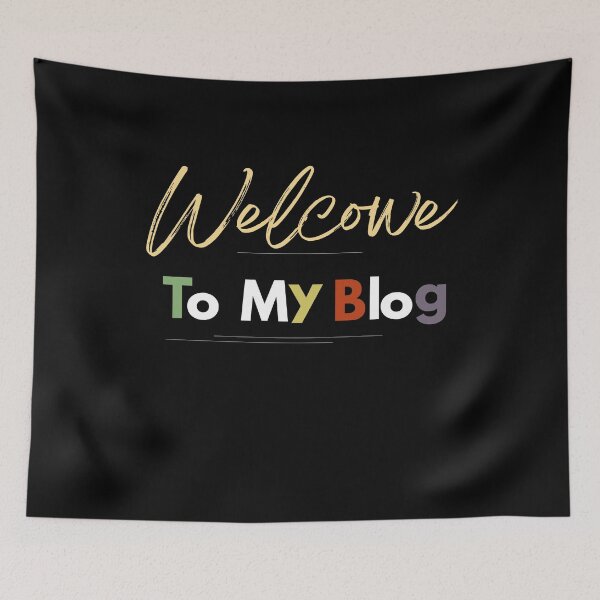 Item preview, Welcome To My Blog  designed and sold by Orchouk.