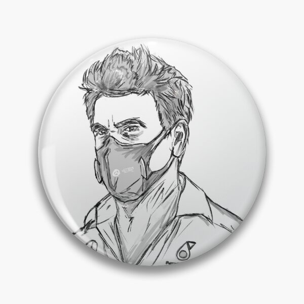 Item preview, Toto Wolff Sticker  designed and sold by eriq416.