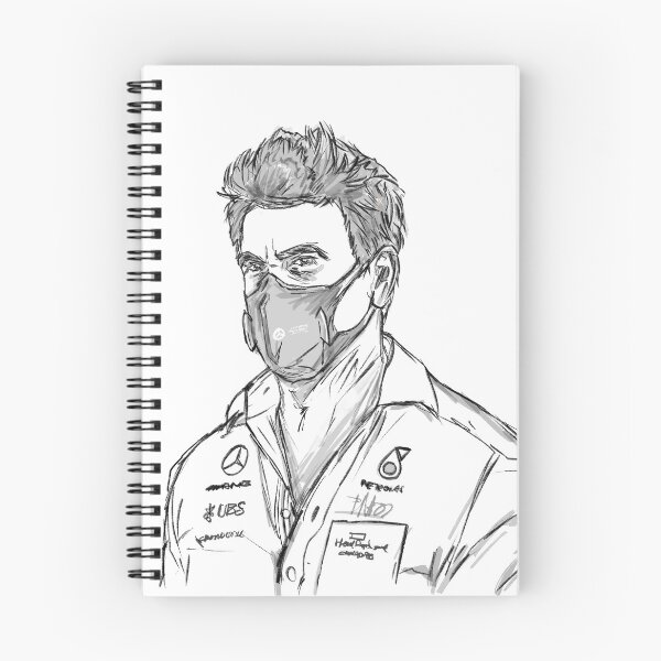 Item preview, Toto Wolff Sticker  designed and sold by eriq416.