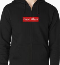 Papa segne Kapuzenjacke