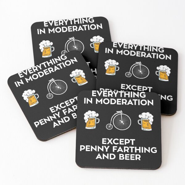 Item preview, Penny Farthing And Beer designed and sold by Salvadax.