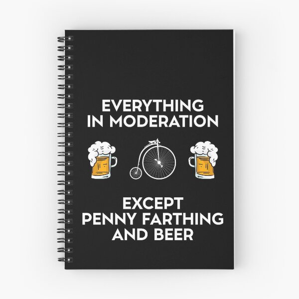 Item preview, Penny Farthing And Beer designed and sold by Salvadax.