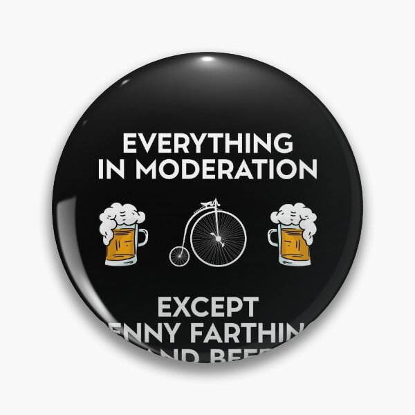 Item preview, Penny Farthing And Beer designed and sold by Salvadax.