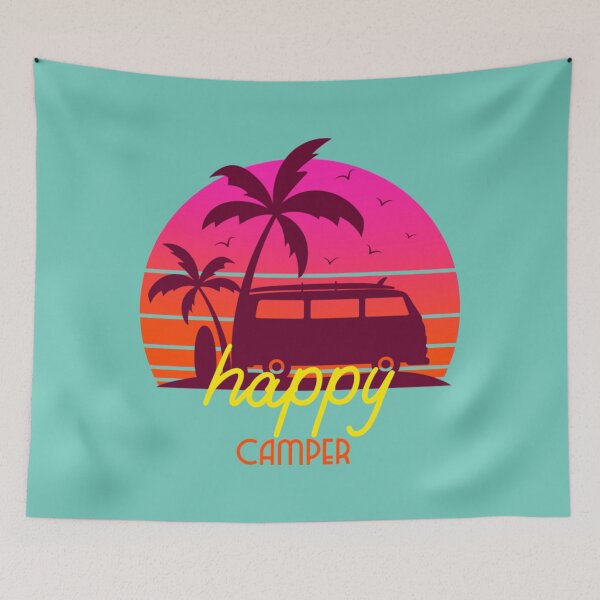 Item preview, Happy Summer Camper   designed and sold by FlyTee4U.