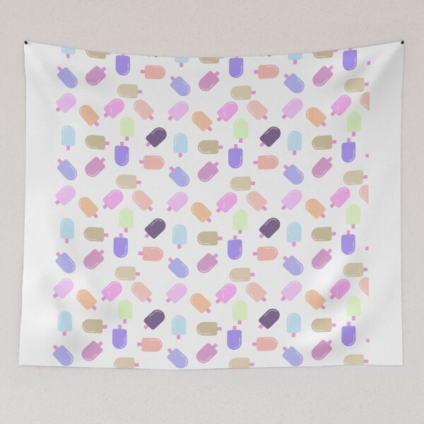 Item preview, Ice Cream Flavors Colorful Pattern designed and sold by istoriadesign.