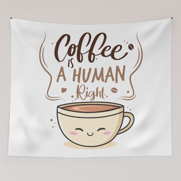Item preview, Coffee Is A Human Right  designed and sold by Azz4art.