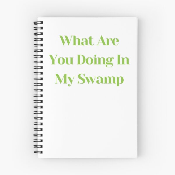Item preview, WHAT ARE YOU DOING IN MY SWAMP designed and sold by Orchouk.