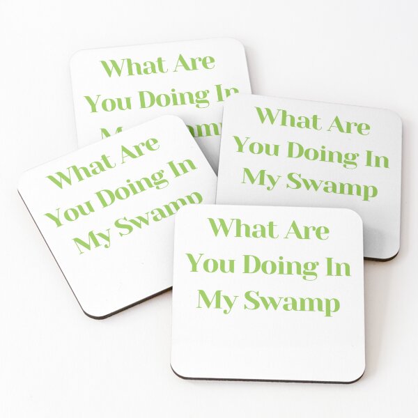 Item preview, WHAT ARE YOU DOING IN MY SWAMP designed and sold by Orchouk.