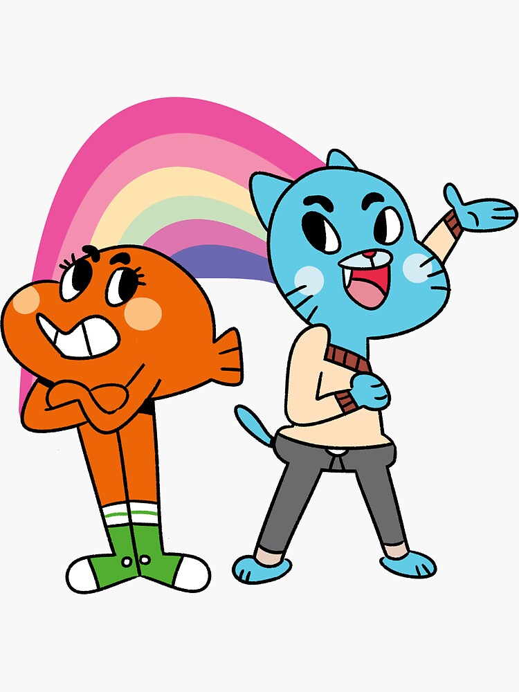 The Amazing World Of Gumball Darwin Sticker - The Amazing World Of