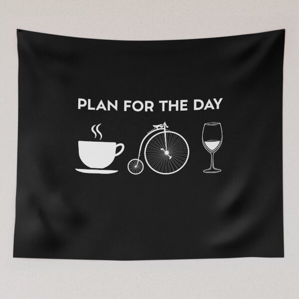 Item preview, Funny Coffee Penny Farthing And Wine designed and sold by Salvadax.