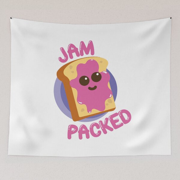 Item preview, Jam Packed Sandwich | Gift Ideas | Funny Food Puns  designed and sold by Fluffy-Vectors.