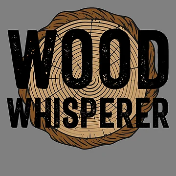 Imagen de la obra Wood Whisperer Carpenter Gift Funny Logger Lumberjack Gear de DynamicDesign