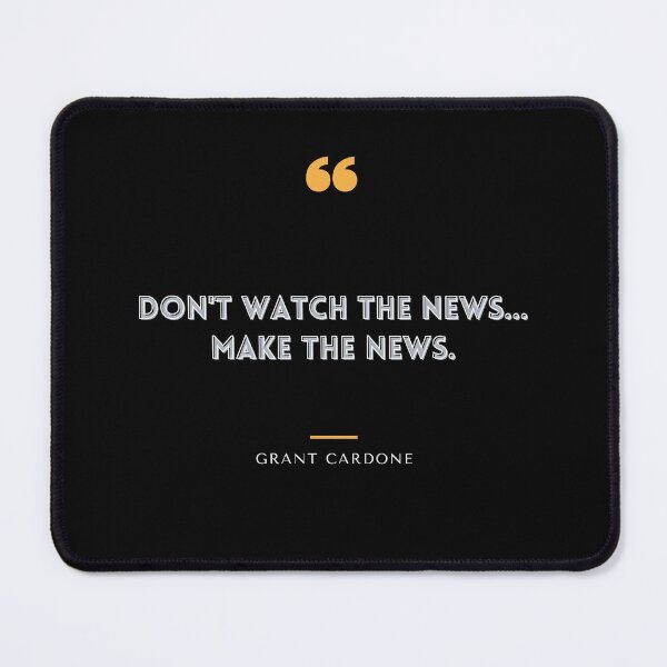 Item preview, Don't watch the news, make the news. 2 designed and sold by KingsManKind.