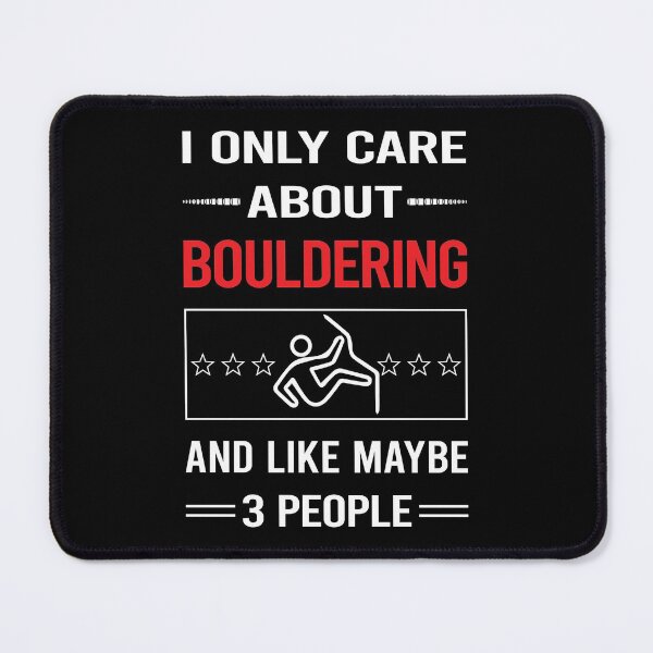Item preview, Funny 3 People Bouldering Rock Climbing designed and sold by DougPoulos.