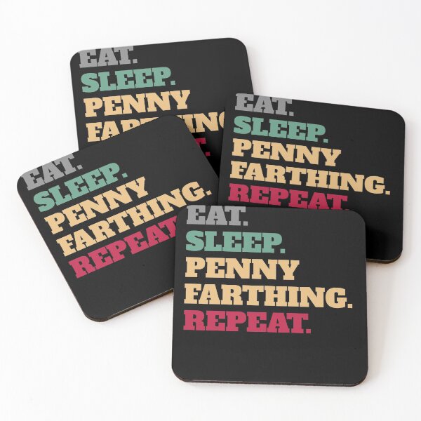 Item preview, Eat Sleep Penny Farthing Repeat designed and sold by Salvadax.