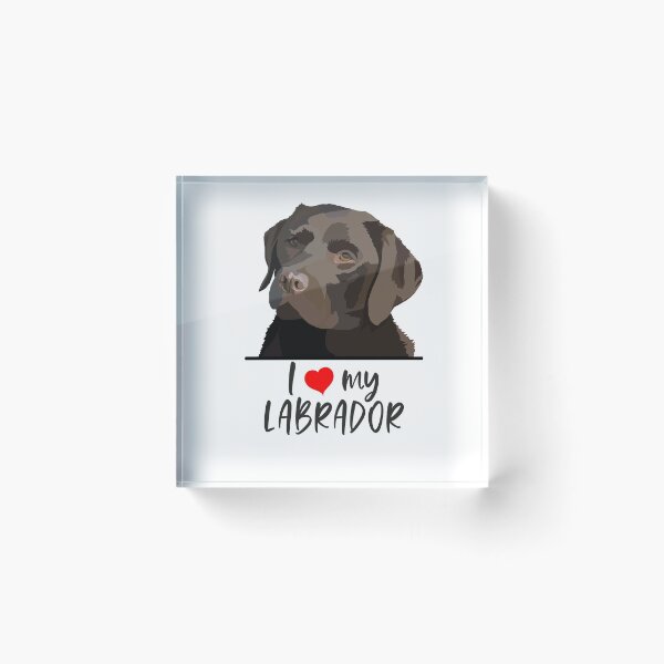 Artikelvorschau, Ich liebe meinen Labrador entworfen und verkauft von Hollyroseart.