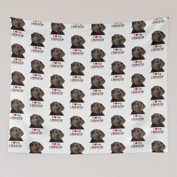 Item preview, I love my Labrador designed and sold by Hollyroseart.