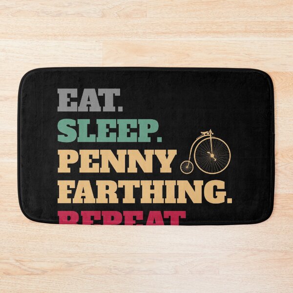 Item preview, Eat Sleep Penny-Farthing Repeat designed and sold by Salvadax.