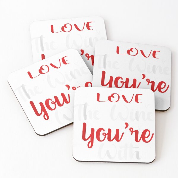 Item preview, Love The Wine You're With Valentine's Day  designed and sold by designreb.