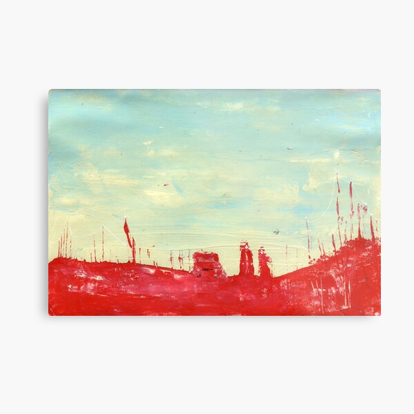 Soft Indie Apocalypse Metal Print