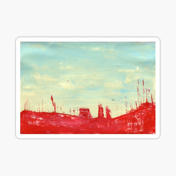 Soft Indie Apocalypse Sticker