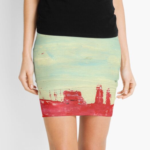Soft Indie Apocalypse Mini Skirt
