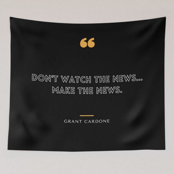 Item preview, Don't watch the news, make the news. 3 designed and sold by KingsManKind.
