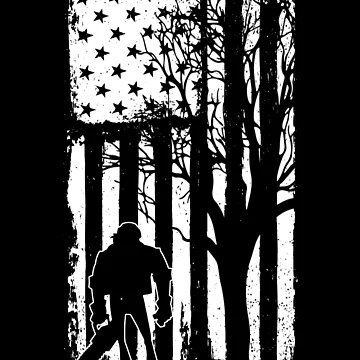 Imagen de la obra American Flag Lumberjack Patriotic 4th of July Lumberjack Gear de DynamicDesign