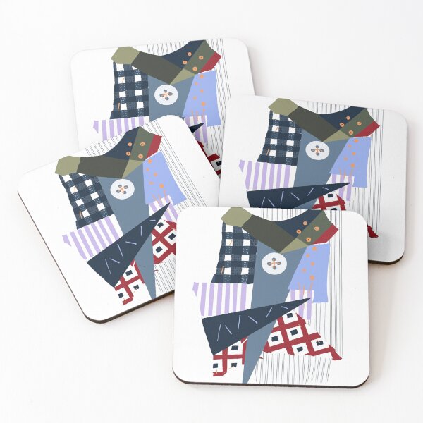 Item preview, Shirt tails, menswear fabric  designed and sold by OakendOriginals.