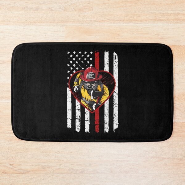 Item preview, Firefighter Flag American designed and sold by verdecuddly.