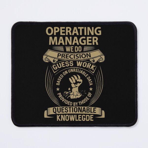 Item preview, Operating Manager T Shirt - We Do Precision Job Gift Item Tee designed and sold by smueller39.