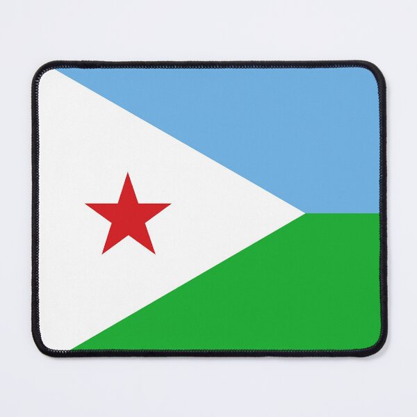 Item preview, Djibouti Flag designed and sold by WorldFlagCo.
