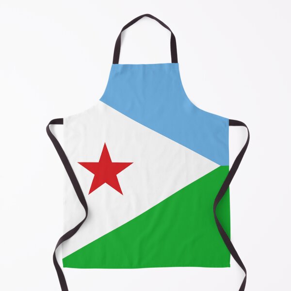 Item preview, Djibouti Flag designed and sold by WorldFlagCo.