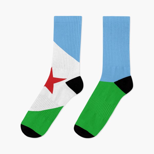 Item preview, Djibouti Flag designed and sold by WorldFlagCo.