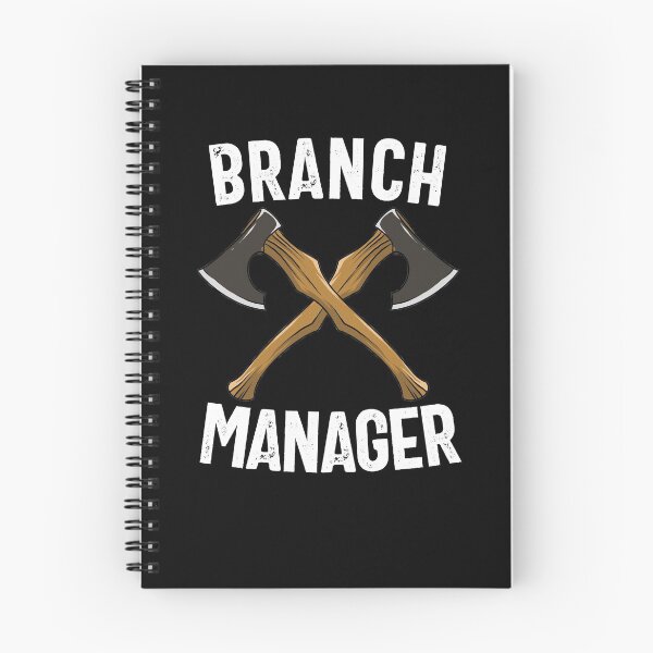 Item preview, Branch Manager Hand Axe Funny Logger Men's Lumberjack Gear designed and sold by DynamicDesign.